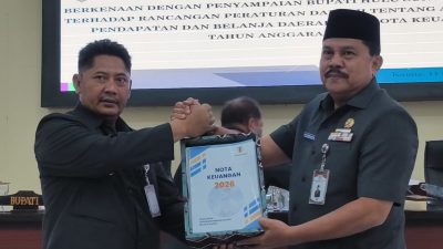 Bupati HST Samsul Rizal Sampaikan Rancangan APBD 2026 dalam Rapat Paripurna