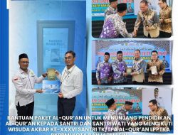 Wisuda Akbar Santri BKPRMI Banjarmasin : UPZ Bank Kalsel Salurkan 814 Paket Al-Qur’an