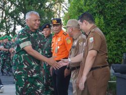 Apel Alih Kodal Korem 101/Antasari, Pemkab Kotabaru Tegaskan Dukungan Sinergi dengan TNI