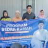 Rais Ruhayat Serahkan Bantuan Bedah Rumah di Kuin Cerucuk