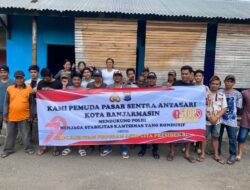Polda dan Pemuda Pasar Sentra Antasari Jaga Kondusifitas Menjelang Akhir Tahun