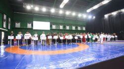 Pertandingan Gulat PON Bela Diri Kudus 2025 Resmi Dimulai, PGSI Apresiasi Dukungan KONI
