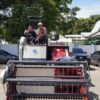 Anggota DPR RI Hj. Mariana Serahkan Combine Harvester untuk Petani Tanah Laut