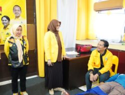 Wujud Nyata Kepedulian, Golkar Kalsel Gelar Donor Darah