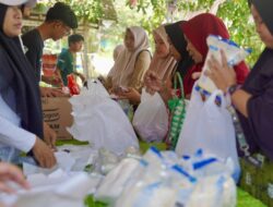 Warga Serbu Pasar Murah di Desa Sungsum, Disperindag Balangan Janji Perluas ke Seluruh Desa Tahun 2026