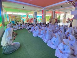 Kunjungi Perpustakaan Palnam, Peserta Didik SD Islam Al Azhar 37 Banjarbaru Belajar dan Bergembira Bersama