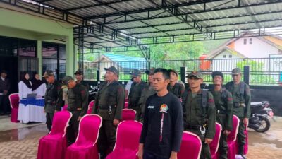 Pemkab Balangan Perkuat Kesiapsiagaan, Desa Merah Gelar Pelatihan Satlinmas Skala Lokal