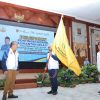 Gubernur Kalsel Lepas 102 ASN ke Pornas Korpri XVII Palembang : Junjung Sportivitas, Bawa Semangat ‘Haram Manyarah’