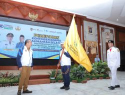 Gubernur Kalsel Lepas 102 ASN ke Pornas Korpri XVII Palembang : Junjung Sportivitas, Bawa Semangat ‘Haram Manyarah’