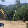 Dinas PUPR HST Mulai Perbaiki Sejumlah Ruas Jalan Amblas Birayang-Batu Tangga