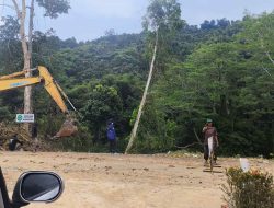 Dinas PUPR HST Mulai Perbaiki Sejumlah Ruas Jalan Amblas Birayang-Batu Tangga