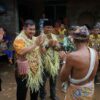 Pemkab Kotabaru Hadiri Adat Bawanang di Desa Laburan, Tegaskan Komitmen Lestarikan Budaya Dayak