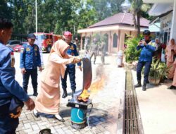 DWP Tanah Bumbu Gelar Pertemuan Rutin, Anggota Dibekali Edukasi Pencegahan Kebakaran