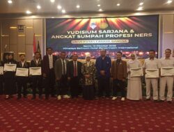 UCB Gelar Yudisium dan Sumpah Profesi Ners, Cetak 242 Lulusan Siap Berkontribusi untuk Masyarakat