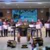 Pemkab HST Serahkan 10 Set Alat Musik untuk Perguruan Kuntau, Berikut Daftarnya