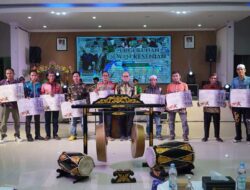 Pemkab HST Serahkan 10 Set Alat Musik untuk Perguruan Kuntau, Berikut Daftarnya