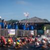Sekdaprov Kalsel Lepas Ratusan Peserta Banua Triathlon Challenge 2025 di Geopark Meratus