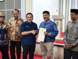 Bupati HST Samsul Rizal Buka Sosialisasi Program Strategis Nasional Kementerian ATR BPN