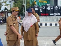 Menuju Kota Modern, Bupati Abdul Hadi Kawal Pembangunan Median & Bundaran Paringin