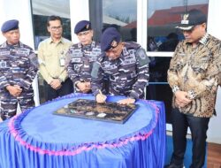GOR Lanal Kotabaru Diresmikan Dankodaeral XIII, Pemkab Apresiasi Hadirnya Fasilitas Olahraga Baru