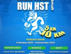 Buruan Daftar! “Menyala Run HST 2025” Resmi Dibuka — Tiket Bisa Dibeli via Aksel by Bank Kalsel