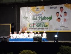 Partai Golkar Kalsel Gelar Semarak Maulid Habsyi Peringati HUT ke-61