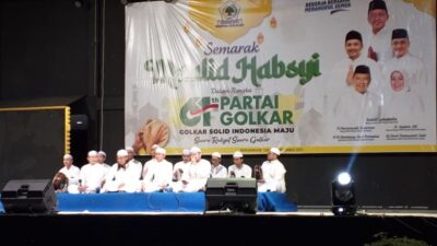 Partai Golkar Kalsel Gelar Semarak Maulid Habsyi Peringati HUT ke-61