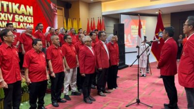 Sahrujani Pimpin Depidar Soksi Kalsel Periode 2025–2030