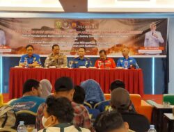 Disdamkarmat Banjarmasin Gelar Sosialisasi, Harap Tak Ada Lagi Relawan Damkar Kecelakaan di Jalan
