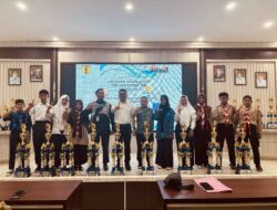 Dinas Pendidikan HST Serahkan Hadiah Lomba FTBI dan Pentas PAI Jenjang SMP 2025