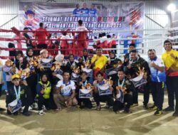 Muaythai HST Sabet 10 Medali di Porprov Kalsel 2025, Dua diantaranya Medali Emas