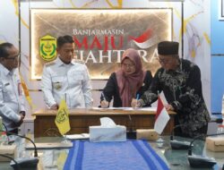 Bantu Pasangan Belum Memiliki Dokumen Pernikahan Sah : Kemenag, PA, dan Pemkot Banjarmasin Tanda Tangani MoU