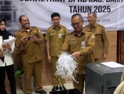 Dukung Efisiensi Pemerintahan, DPRD Batola Digitalisasi dan Musnahkan Arsip Lama