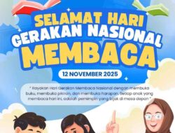 Dispersip Kalsel Gaungkan Semangat Literasi di Hari Gerakan Nasional Membaca