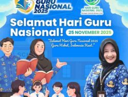 Guru Hebat, Indonesia Kuat, Dispersip Kalsel Dukung Peningkatan Literasi