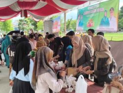 Jaga Stabilitas Harga Bahan Pokok, Dinas Perdagangan HST Gelar Pasar Murah