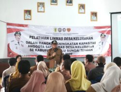 Pemkab HST Perkuat Peran Satlinmas Desa Kelurahan