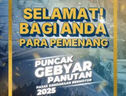 Daftar Para Pemenang Puncak Gebyar Panutan Pajak Kendaraan Bermotor 2025
