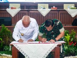 Gubernur dan Kepala Daerah se-Kalsel Resmi Sepakati Pembangunan Kodam “Lambung Mangkurat”