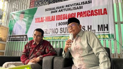 Suripno Sumas Tekankan Penguatan Gotong Royong Lewat Sosrev Pancasila