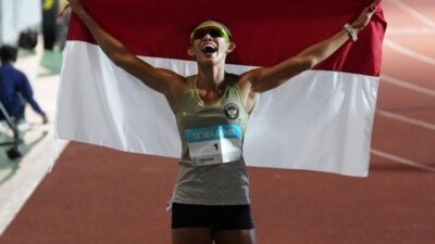Emilia Nova Tutup Medali Emas Cabor Atletik di SEA Games 2025 Thailand