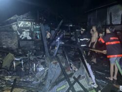 Rumah Produksi Lontong Hangus Terbakar, Empat Hunian Ikut Terdampak
