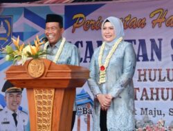 HUT ke-75 Sungai Raya, Bupati HSS Ajak Perkuat Gotong Royong