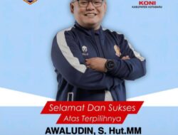 Awaludin Terpilih Aklamasi, Siap Bawa KONI Kotabaru Melompat ke Tiga Besar Kalsel