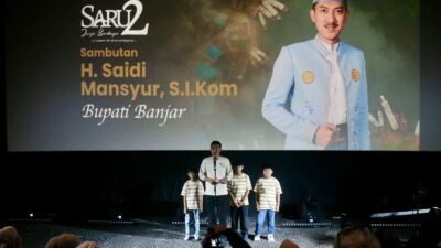 Gala Premier Saru 2, Pemkab Banjar Dorong Promosi Pariwisata Melalui Film