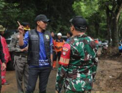 Longsor Terjang Aranio, Bupati Banjar Turun Langsung Pantau Penanganan