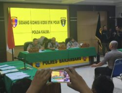 Terduga Pelaku Pembunuhan Mahasiswi ULM Bripda MS Resmi Dipecat