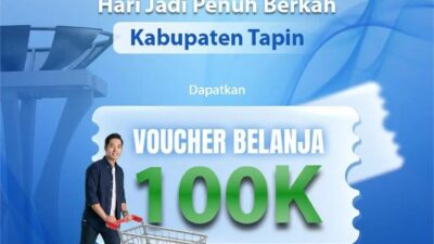 Rayakan HUT Tapin ke-66, Bank Kalsel Hadirkan Promo Tabungan Banua Rencana Berhadiah Voucher Belanja Rp100 Ribu