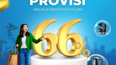 HUT HST ke-66, Bank Kalsel Tawarkan Cashback Provisi Kredit Multiguna Hingga 66%”