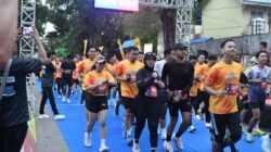 Ratusan Pelari Berbagai Daerah di Kalsel Meriahkan Menyala Run HST 2025